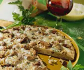 Vollkorn-Pfifferlingspizza