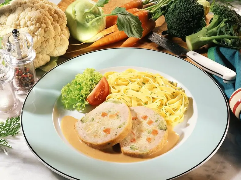 Puten-Gemüse-Hackbraten