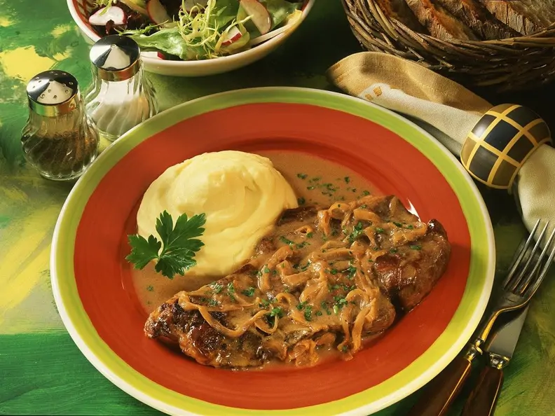 Zwiebelrostbraten