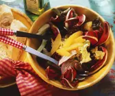 Blattsalat mit Fenchel und Orangen