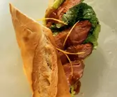 Baguette mit Entenbrust