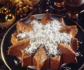 Gewürzkuchen in Sternform