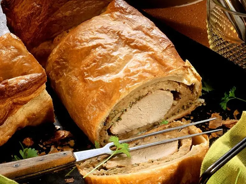 Schweinefilet im Blätterteigmantel