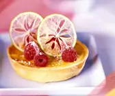 Zitronen-Himbeer-Torteletts