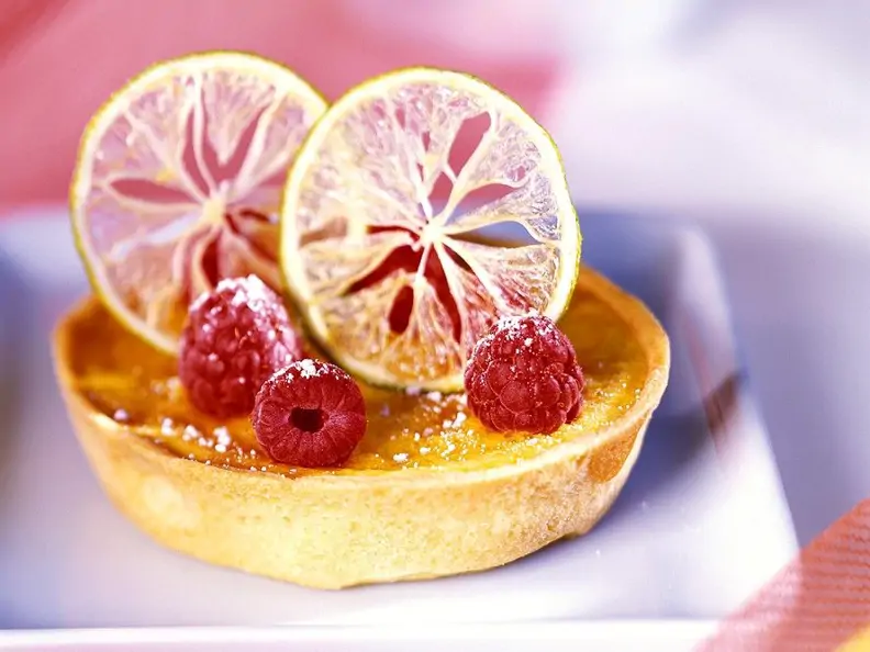 Zitronen-Himbeer-Torteletts
