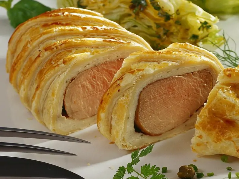 Schweinefilet im Blätterteigmantel