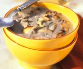 Cremige Waldpilzsuppe