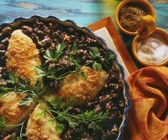 Hähnchen-Kidneybohnen-Gratin