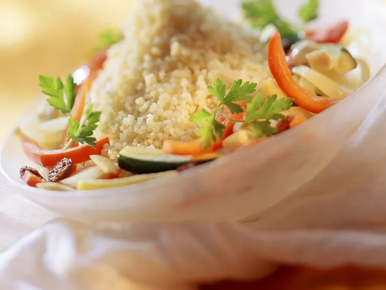 Vegetarische Couscous-Pfanne