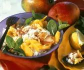 Geflügel-Reissalat mit Mango