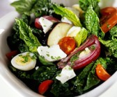 Spinatsalat mit Feta