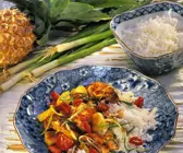 Hähnchen-Gemüsepfanne