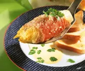 Gebackener Chicorre mit Sauce Hollandaise
