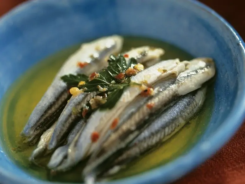 Marinierte Sardinen