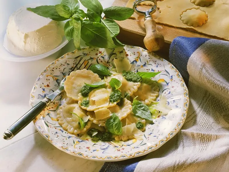 Ricotta-Ravioli
