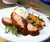 Barbecue-Hackbraten