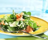 Feldsalat mit Lachs