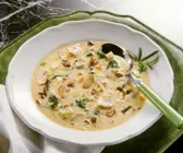 Cremige Pilzsuppe