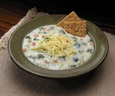 Milchsuppe mit Gemüse