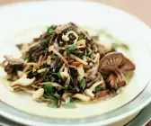Wildreis-Pilzsalat