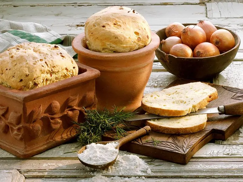 Omas Zwiebelbrot