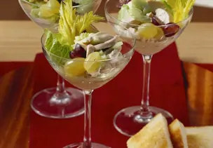 Geflügelsalat mit Mayonnaise