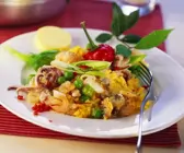 Schnelle Paella