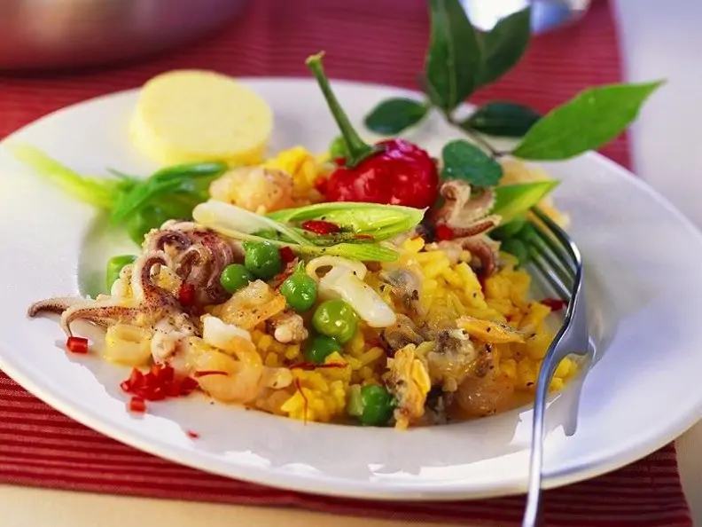 Schnelle Paella