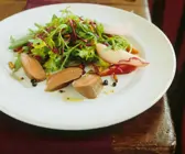 Salat mit Rehfilet