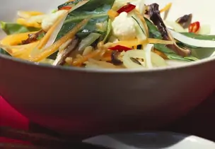 Gemüse aus dem Wok