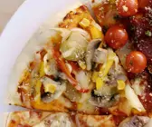 Pizza mit Paprika