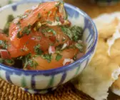 Tomatensalat mit Petersilie