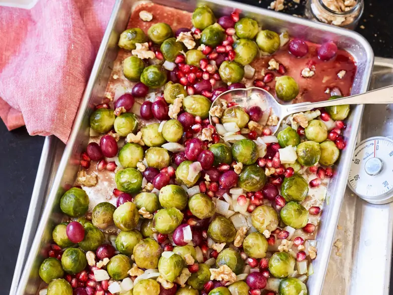 Rosenkohl vom Blech