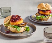 Orientalischer Veggie-Fischburger