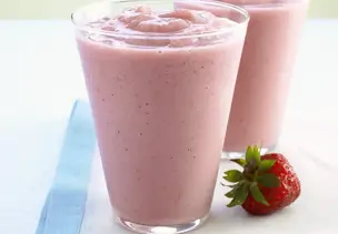 Erdbeer-Bananensmoothie
