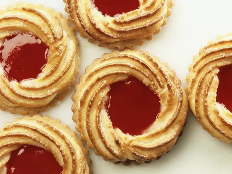 Marmeladenplätzchen
