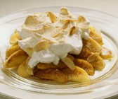 Gebackene Äpfel mit Baiserhaube