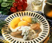 Matjes mit Joghurtsauce und Kartoffeln