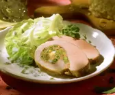 Kalbsbrust gefüllt mit Hackfleisch