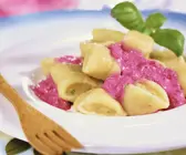 Gnocchi mit Rote Bete-Sauce