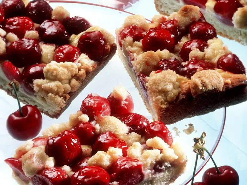 Kirschkuchen vom Blech