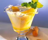 Bananen-Shake mit Eis