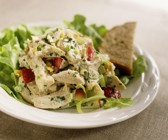 Geflügelsalat mit Apfel