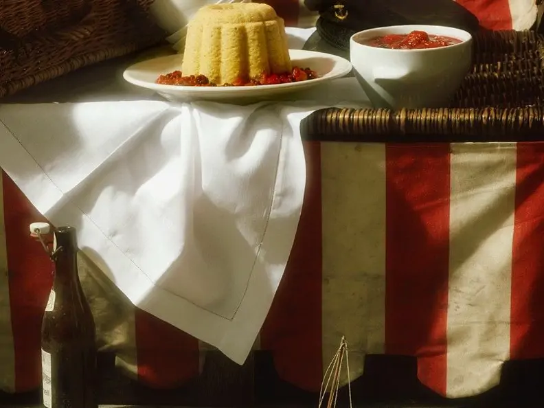 Süßer Graupenpudding