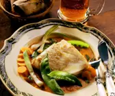 Gebratener Steinbutt mit Biersauce