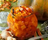Eingemachter Kürbis