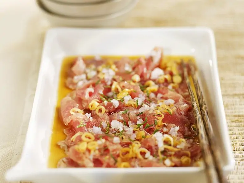 Thunfisch-Carpaccio