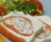 Frischkäse-Räucherlachsterrine