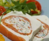 Frischkäse-Räucherlachsterrine