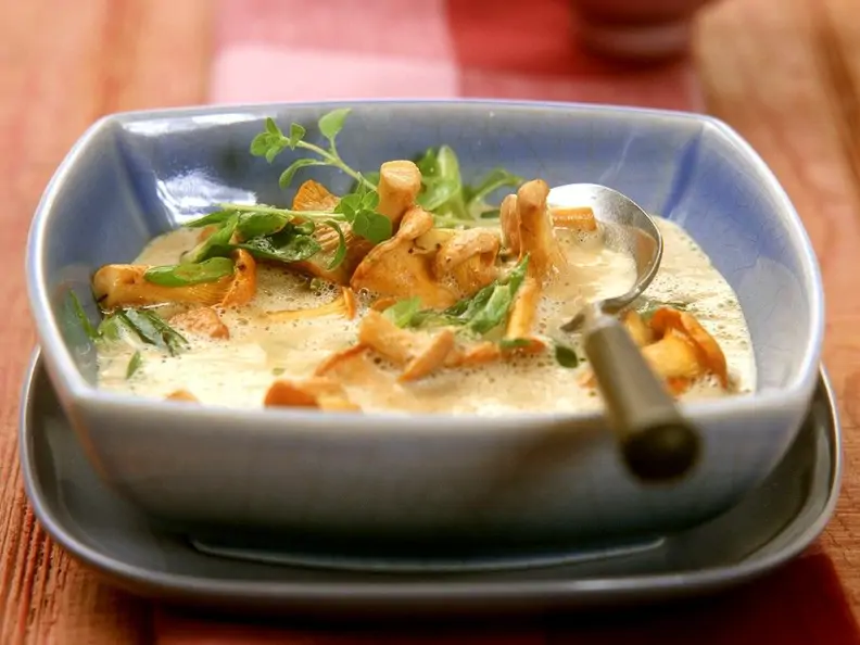 Pfifferling-Cremesuppe